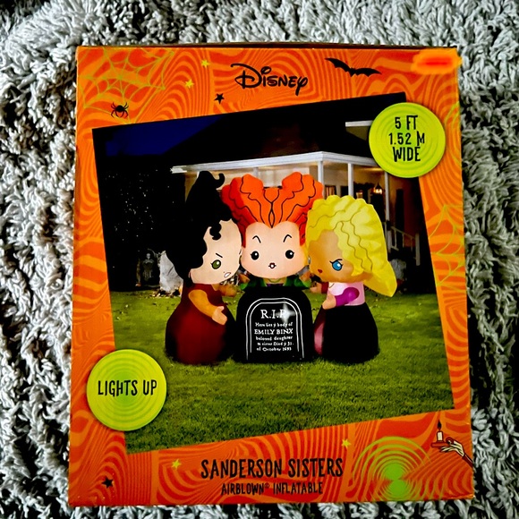 Gemmy Holiday Disney Hocus Pocus Sanderson Sisters Halloween